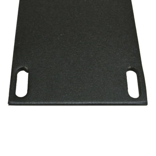 Tafelpoot X poot kruispoot staal 10x10cm koker - zwart gepoedercoat