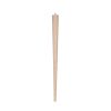 Tapse grenen tafelpoot 750x54mm retro conisch