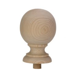 Houten kastpoot bedpoot 130x90mm.