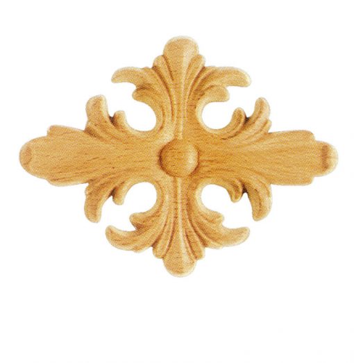 Ornamenten beukenhout, ornamenten hout, afm. 100x135mm