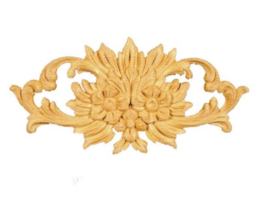 Ornamenten beukenhout, ornamenten hout, afm. 115x215mm