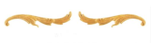 Ornamenten beukenhout, ornamenten hout, afm. 35x165mm