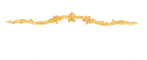 Ornamenten beukenhout, ornamenten hout, afm. 35x260mm