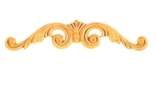 Ornamenten beukenhout, ornamenten hout, afm. 45x200mm