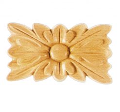 Ornamenten beukenhout, ornamenten hout, afm. 60x100mm