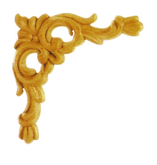 Ornamenten beukenhout, ornamenten hout, afm. 85x85mm
